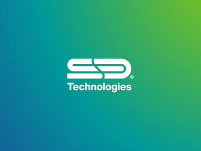 S&D Technologies brand branding design graphic design it logo tech technology typography vector visual design