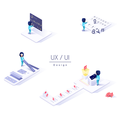 Ux Ui Design charts design icon illustration logo typography ui user center design user experience user interface design ux vector