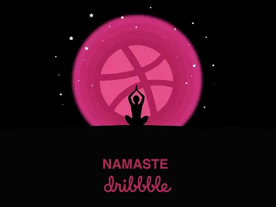 Hello Dribble ! animation brand branding design flat icon illustration illustrator logo minimal typography ui ux vector web