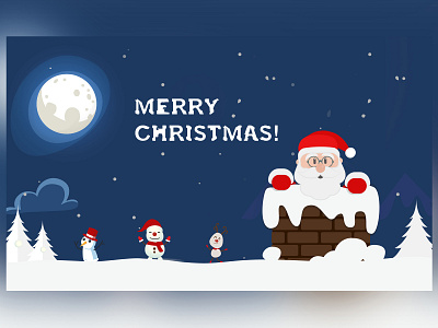 MERRY CHRISTMAS! branding christ christmas clean design dribbble best shot illustration typography vector