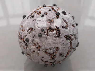 Crushed marble 3d 3d art c4d cinema 4d marble marble textures metal