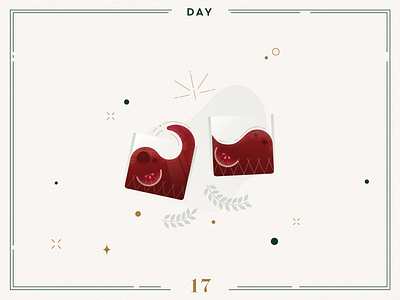 Day 17🎄🍷Christmas Punch advent calendar christmas christmas decoration christmas illustration christmas punch cocktail design drinks illustration ilustracion navidad minimalist navidad punch vector xmas
