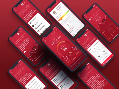 Investment App Showcase I account apple watch application bank credit data design finance financial interface investing ios iphone market mobile mobile app money ui design ux watch