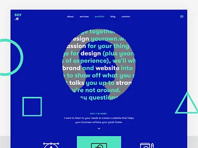 My personal website art collection concept design home interface layout light logo page photography portfolio profile source typography ui user ux web