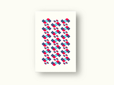 Greetings abstract art greetingcard