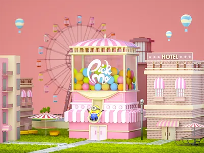 Pickme playground c4d play field