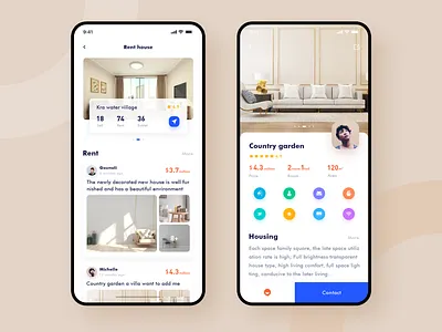 Hengteng Mimi APP app design icon ui ux 应用 设计