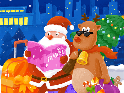 Merry Christmas illuatration