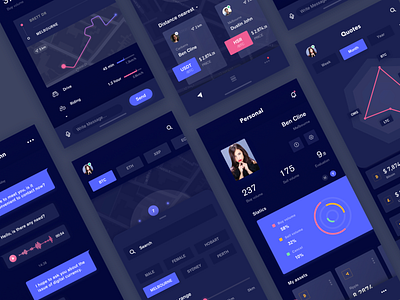 App practice app app design blank card design financial icon illustration lists mobile ui ux