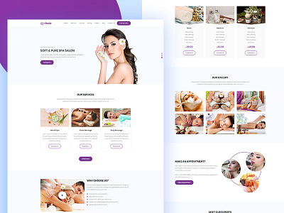 Amella - Spa and Beauty Salon Template aromatherapy beauty care beauty parlour beauty salon body message day spa health care hydrotherapy make up physiotherapy salon skin care spa spa and beauty salon wellness center