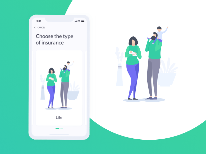 Albatross Insurance App app design application concept insurance insurance app interface mobile ui ux