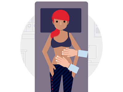 Como é feita avaliação física médica avaliação médica consulta illustration ilustração medical medical care medicina médica paciente pictogram pictograma woman