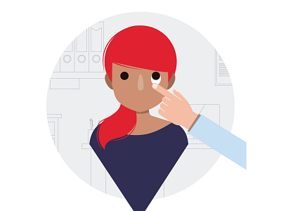 Como é feita avaliação médica avaliação médica consulta illustration ilustração medical medical care medicina médica paciente pictogram pictograma woman