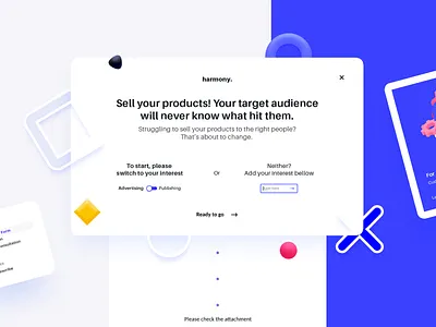 Welcome! advertising dynamic content selective content structure target audience user experience user research welcome screen