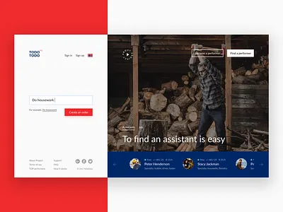 Web App ToDoToDoNo adobe xd design employees finding job finding norway responsive design to do list todo app todoist ux ui web application