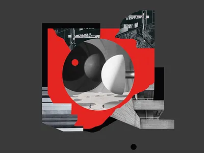 Untitled collage abstract collage