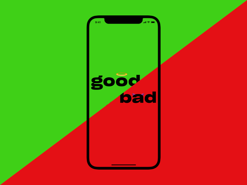 Good Bad by Ivan Bogachev on Dribbble