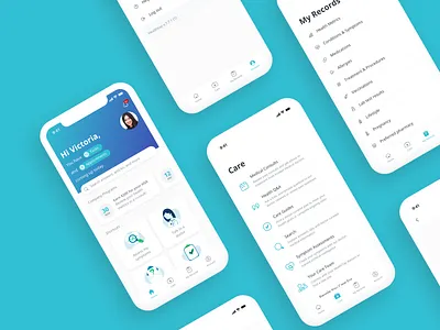 HealthTap App Redesign app health healthtap home homescreen ui ux