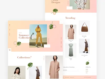 Ecommerce Exploration. clean ui design ecommerce ecommerce shop gradient minimal design product ui ui design ui inspiration user interface