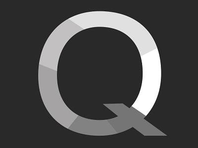 AppQuest Logo appquest branding design grays grayscale illustration logo photoshop q typography vector