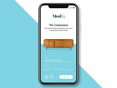 Daily UI - Sign Up Page app branding dailyui ui uiux