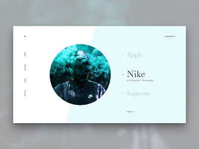 Layout 4.1 | Agency agency apple article blue design list minimal mobile nike photoshop portfolio smoke street supreme ui unsplash ux website work
