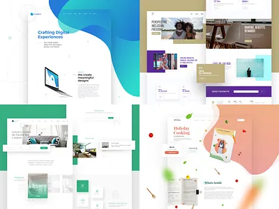 Best webs of 2018 Vol.1 colorfull design mondrianizm slider ui uidesign ux uxdesign webs website