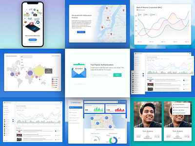 My 2018 Best Nine analytics app bestnine design graph landing mobile topnine ui ux visualization web