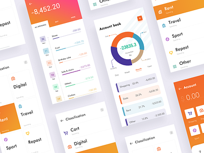 Compilations app design icon ui ux