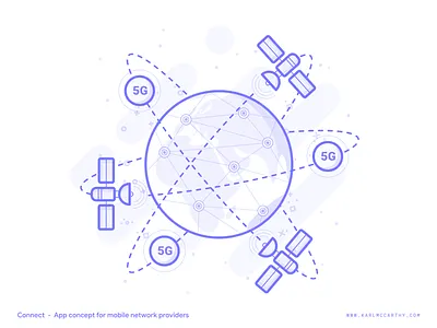 Connect Illustration #2 5g application google illustration illustration design material design minimal mobile app mock up product design schedule sketch sketchapp software specification telecoms ui userinterface ux