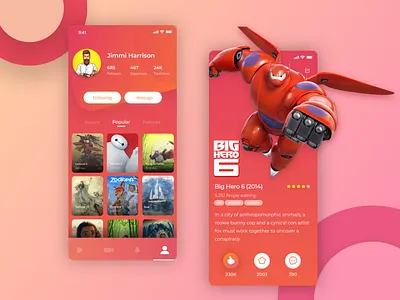 User Profile adobe xd app app design card design interface ios iphonex mobile app trending ui ux