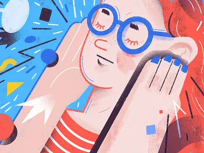 Why Your Present Self Doesn’t Give a Damn About Your Future Self ambition calm design doist editorial illustration life peaceful productivity teamwork todoist twist web