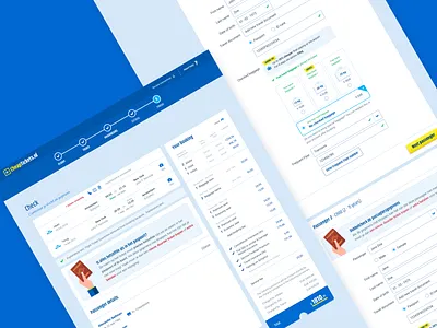 Cheaptickets - Checkout flow cheaptickets checkout design desktop form pay ui webdesign
