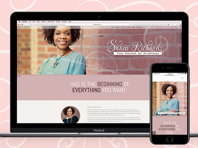 Life Coach Web Design design graphic graphic design graphic design graphic designer illustration life coach print design web design