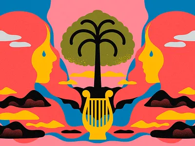 Unused illustration art design illustration magazine texture vector