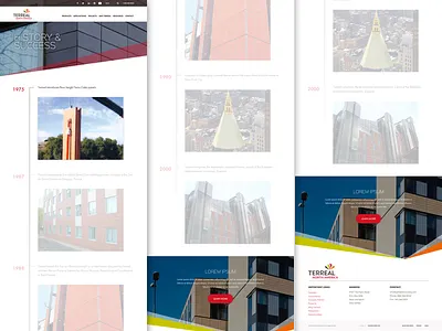 Tn Timeline Shot design marketing minimal ui ux web web design website