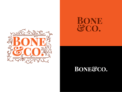 Type Treatment - Logo Concept branding editorial art floral ornate typography