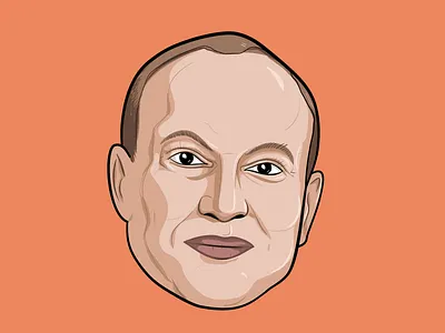 Vector Portrait Illustration Exercise cartoon exercise illustration portrait vector