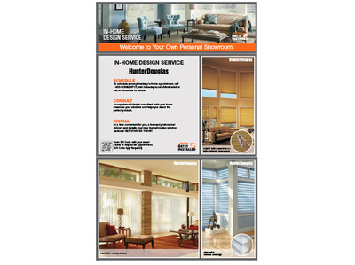 In Home Design Service Signage retail signage the home depot
