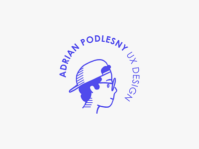 Personal Branding brand branding design drawing illustrated logo illustration illustrator logo portfolio scribble ux ux designer