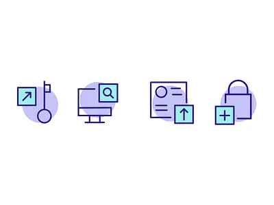 Custom blockchain icons blockchain design icon icon design icons illustration ui website