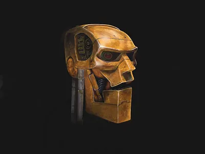 ABC Warrior 'Hammerstein' hand drawn illustration ipadpro ipadproart procreate robot sketch sketching