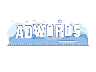 Google Ads - Illustration creative creative brackets flat google adwords googleads illustration