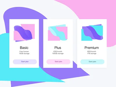 Daily UI 30 — Pricing 030 branding colorful daily ui challenge dailyui design illustration pricing ui ux vector web