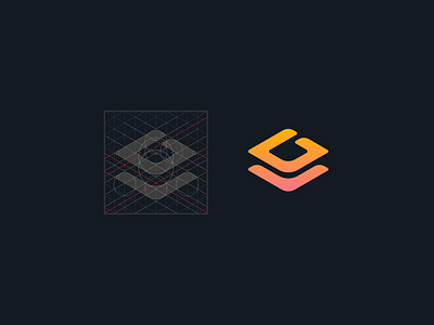 Layergap app brand branding construction design flat icon illustration interface lettering logo logotype mark minimal product symbol typography ui ux web