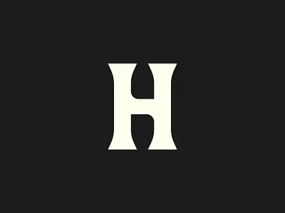 Letter By Letter: H custom h letter serif type