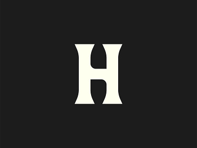 Letter By Letter: H custom h letter serif type