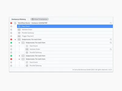 Instance History Tree Light Timestamps Off app icon list ui