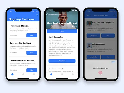 Voting app - Case study IOS case study ux ux case study vote voting voting app