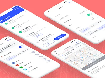 EasyBroker - Add Listing add app crm form ios 12 listing map new property real estate ui